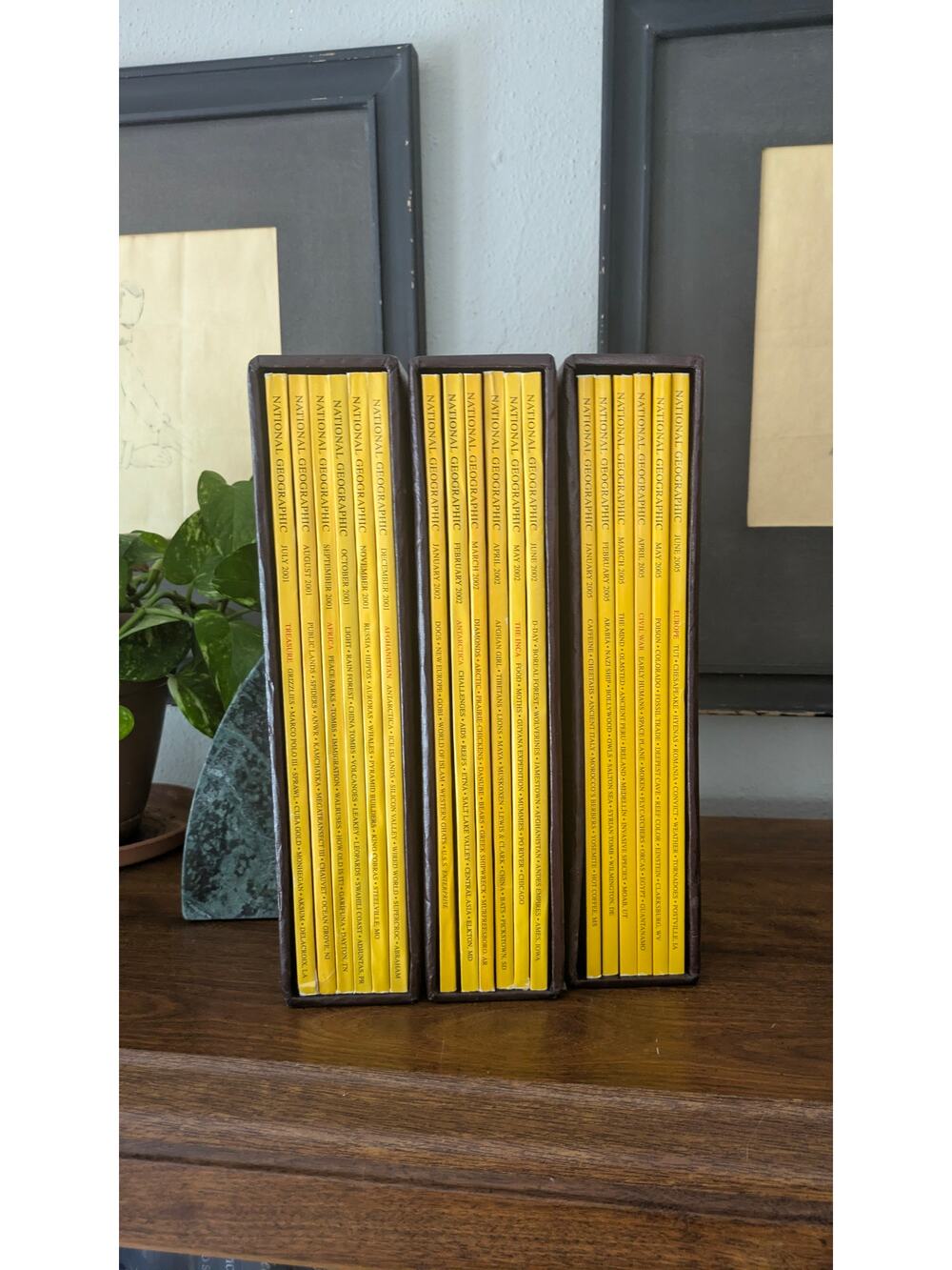 National Geographic Magazine Lot 3 Slipcased Sets Plus 3 Specials